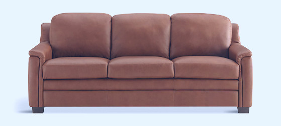 Desi Leather Sofa by Thomas Cole Designs | HOM Furniture
